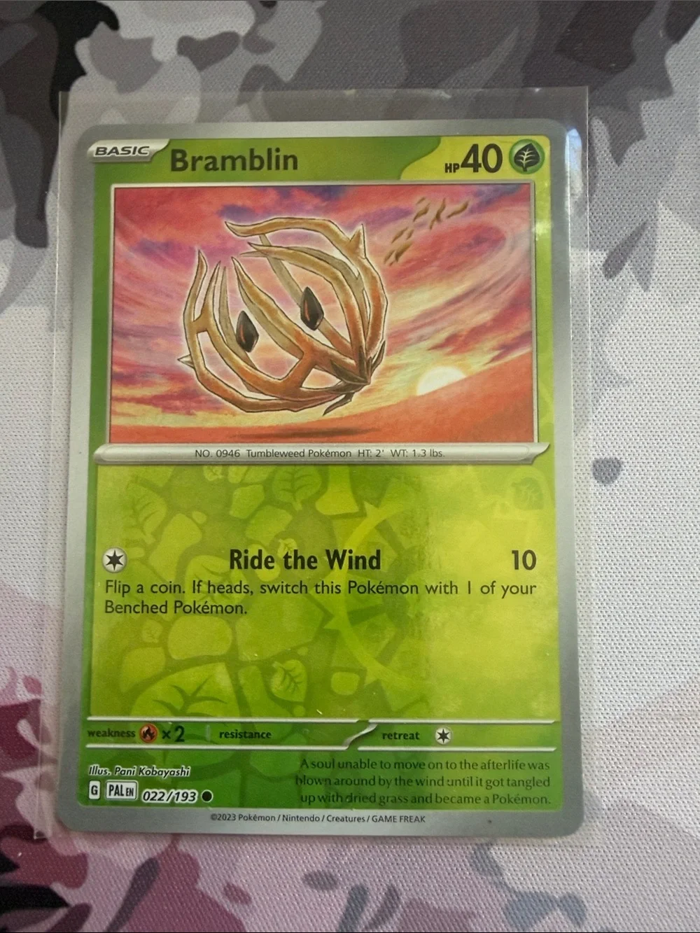 Bramblin & Brambleghast Evolution Line Pokémon Card Lot | 2 Cards ✨5/$25✨